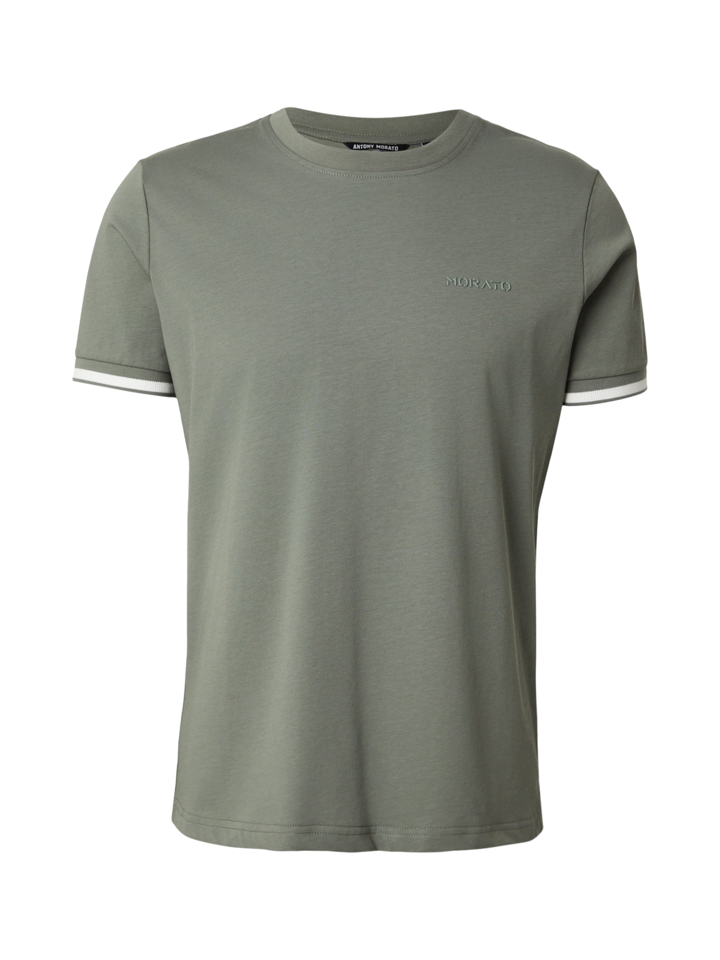 ANTONY MORATO T-Shirt in khaki / weiß, Produktansicht