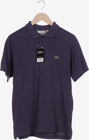 LACOSTE Shirt in L in Purple: front