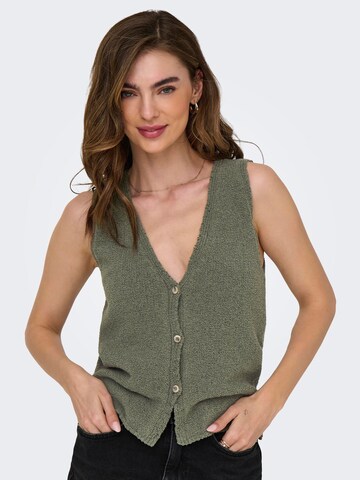 ONLY Gebreide bodywarmer 'ONLGurli' in Grijs