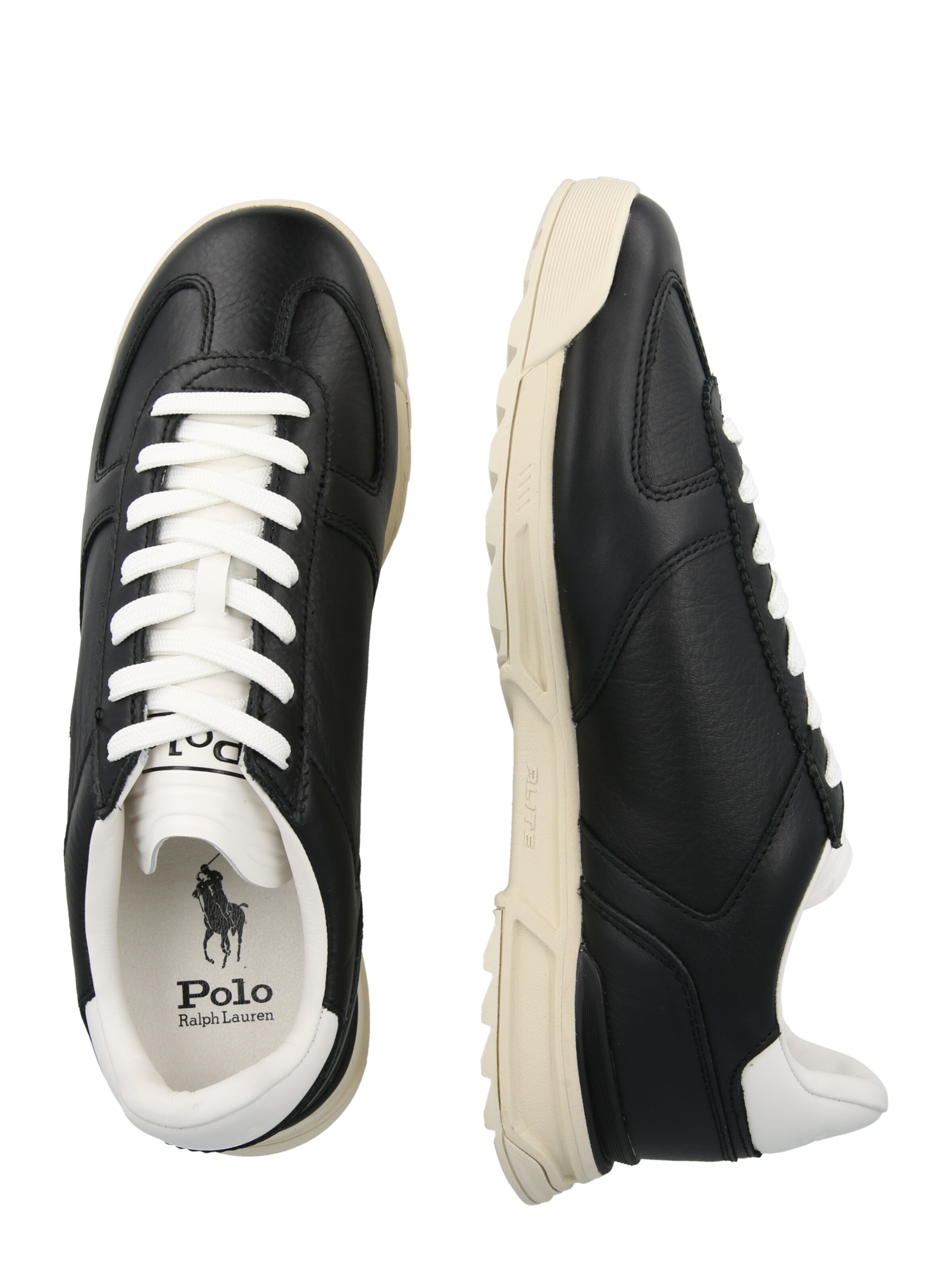 Polo Ralph Lauren Низкие кроссовки 'VARICK' в Черный