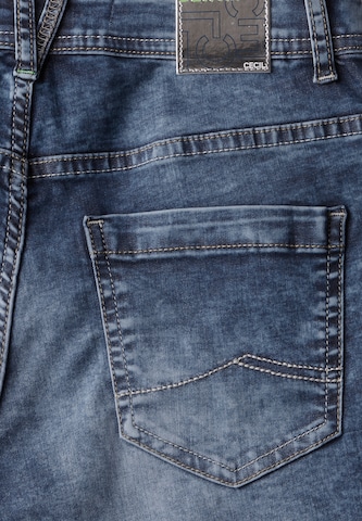 CECIL Slimfit Jeans in Blau