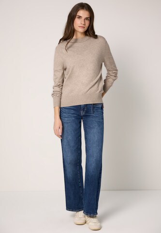 Street One Studio Sweater in Beige: front