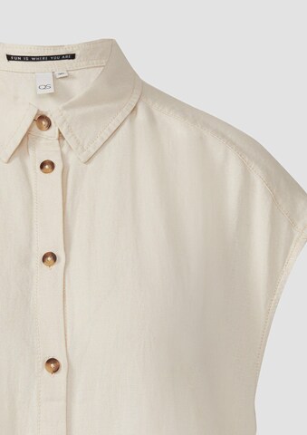 QS Blouse in Beige