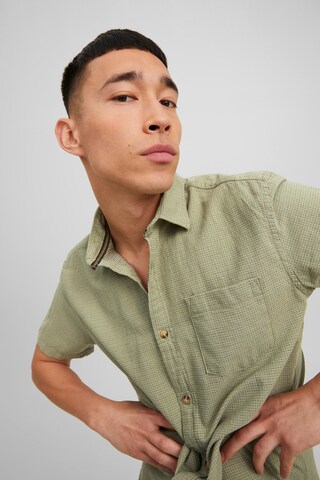 Regular fit Camicia 'Abel' di JACK & JONES in verde