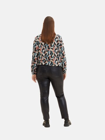 Slimfit Jeans de la Tom Tailor Women + pe negru