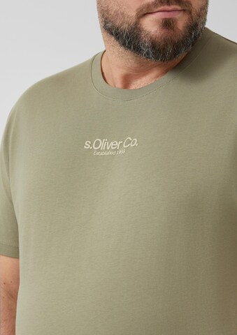 T-Shirt s.Oliver en vert