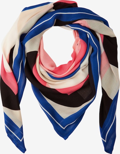 STREET ONE Tuch in beige / navy / rosa / schwarz, Produktansicht