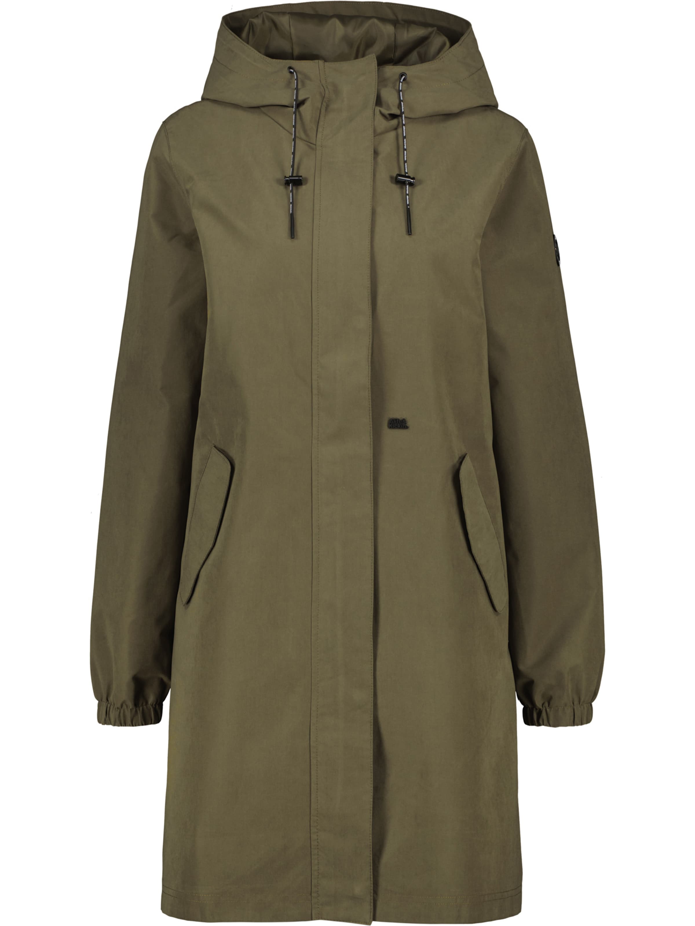 alife & kickin Functionele jas in Groen: voorkant