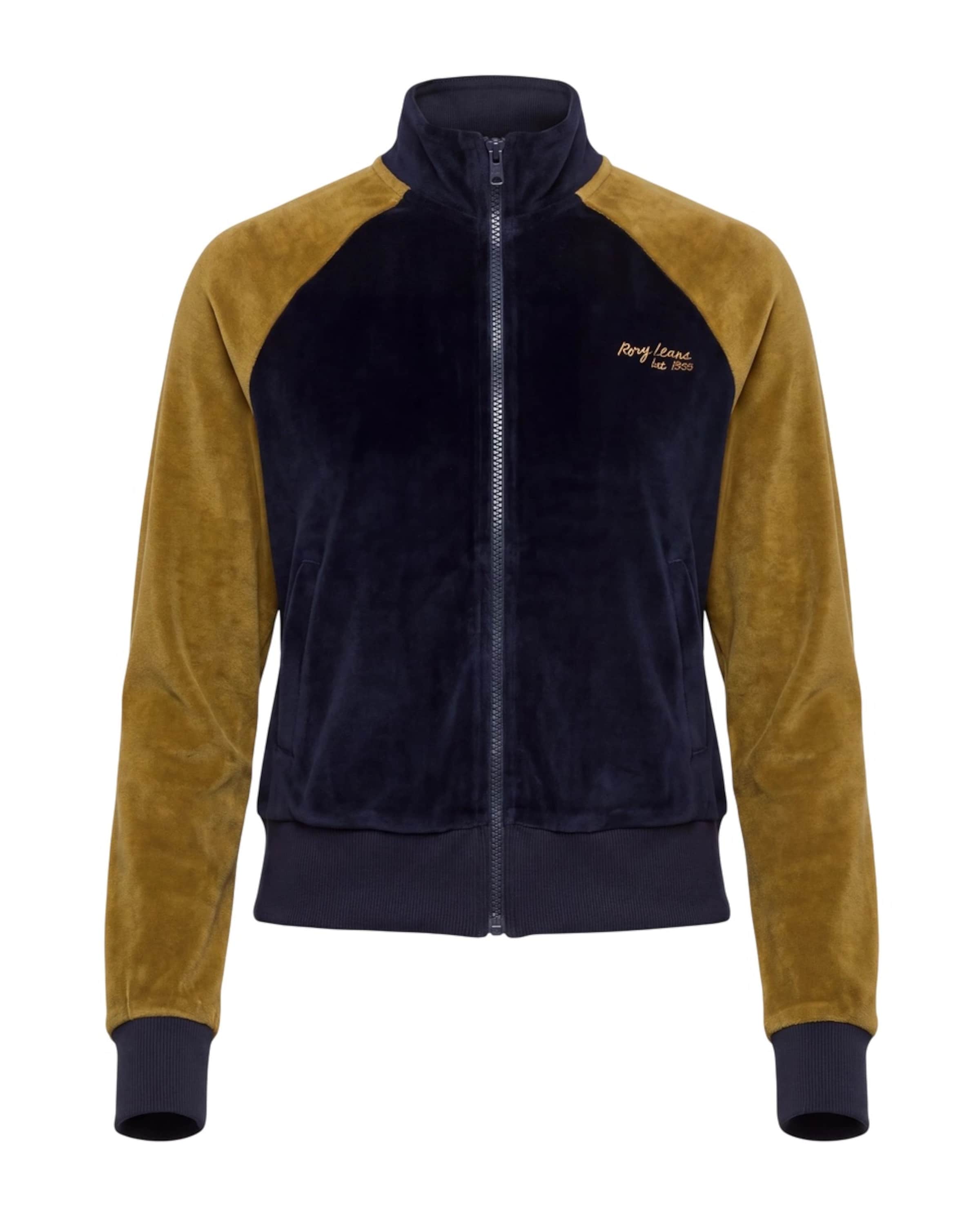 King Louie Jacke 'Coljack' in Blau: Vorderseite