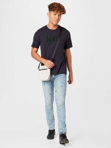 juoda LEVI'S ® Marškinėliai 'Relaxed Fit Tee'