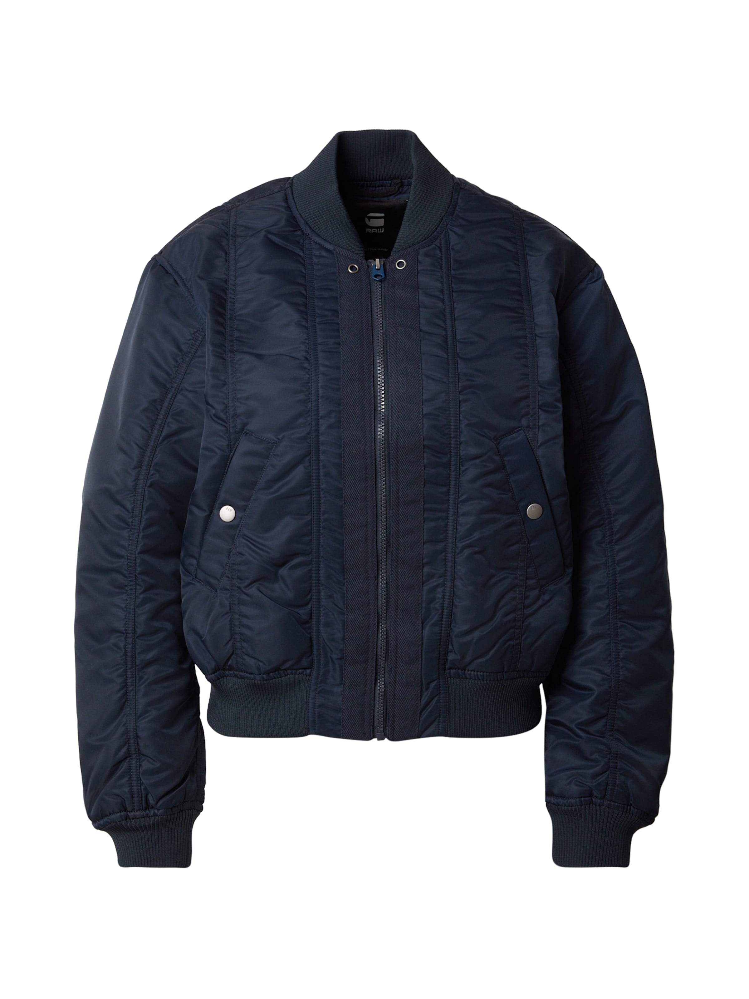 G-STAR Φθινοπωρινό και ανοιξιάτικο μπουφάν σε μπλε: μπροστά