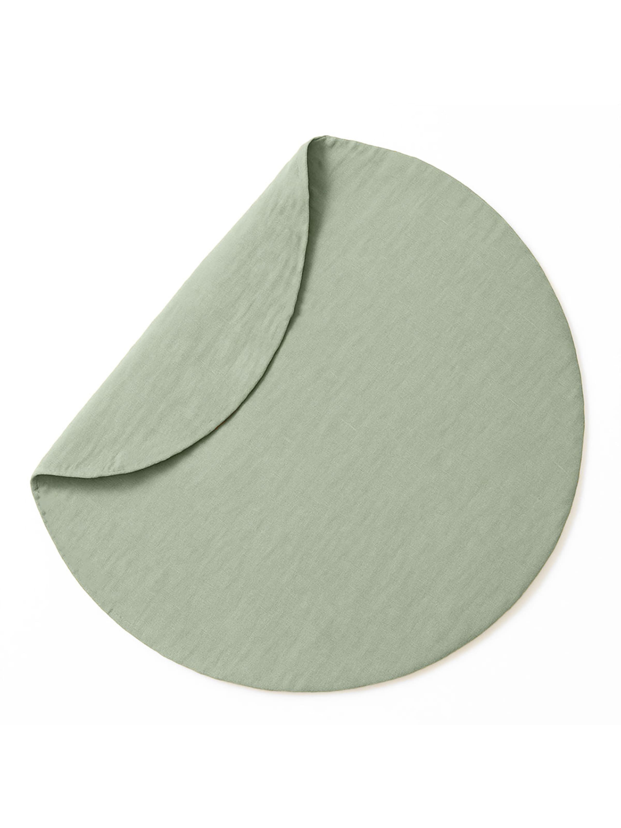 PAPATE - Manta para bebé en verde: frente