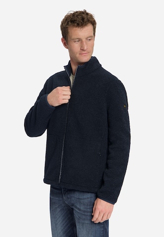 No Excess Fleece jas in Blauw