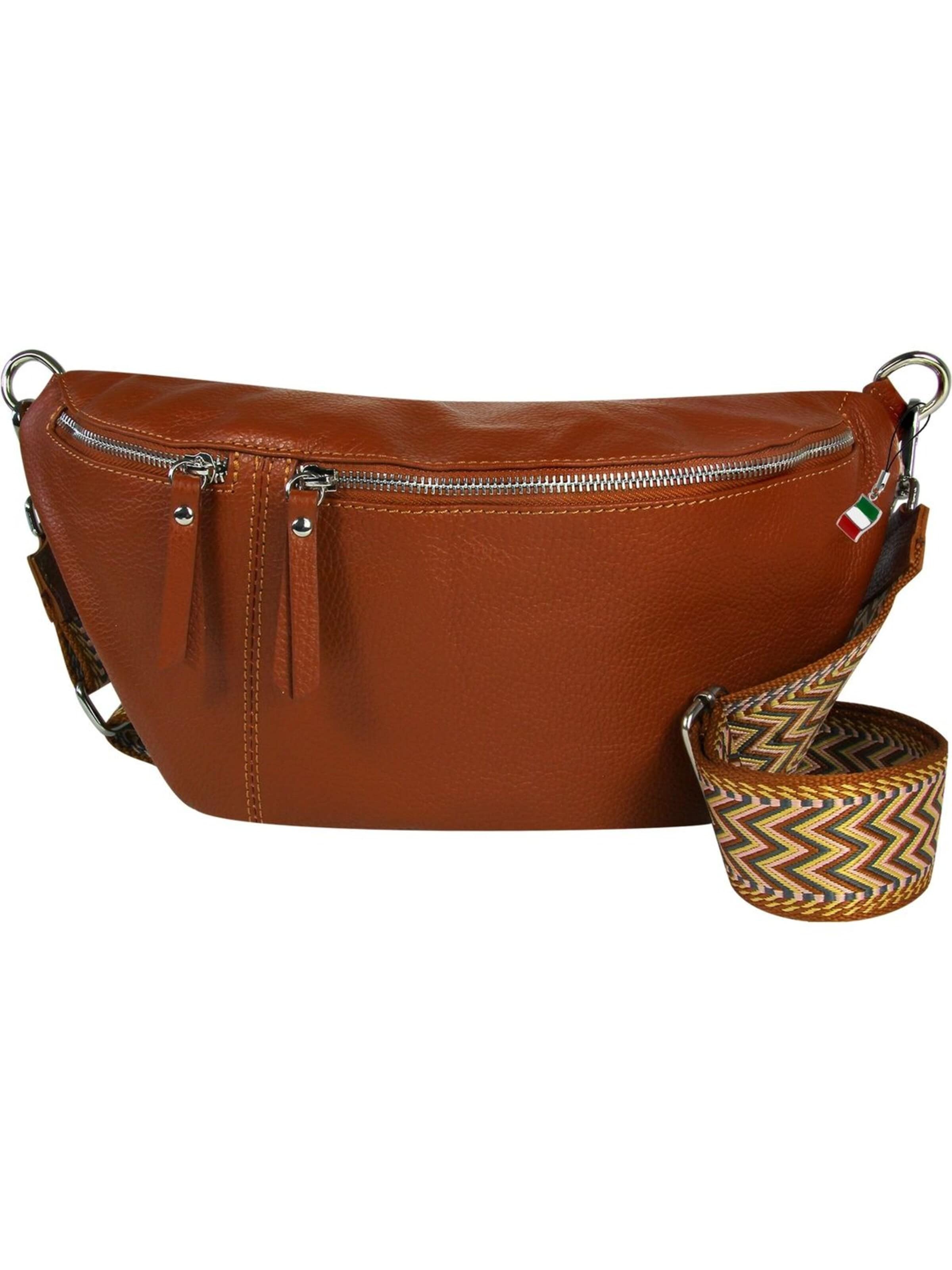 Sacs banane Florence en marron : devant