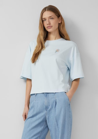 T-shirt s.Oliver en bleu : devant