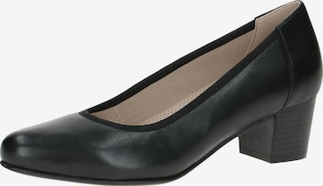 CAPRICE Pumps in Zwart: voorkant