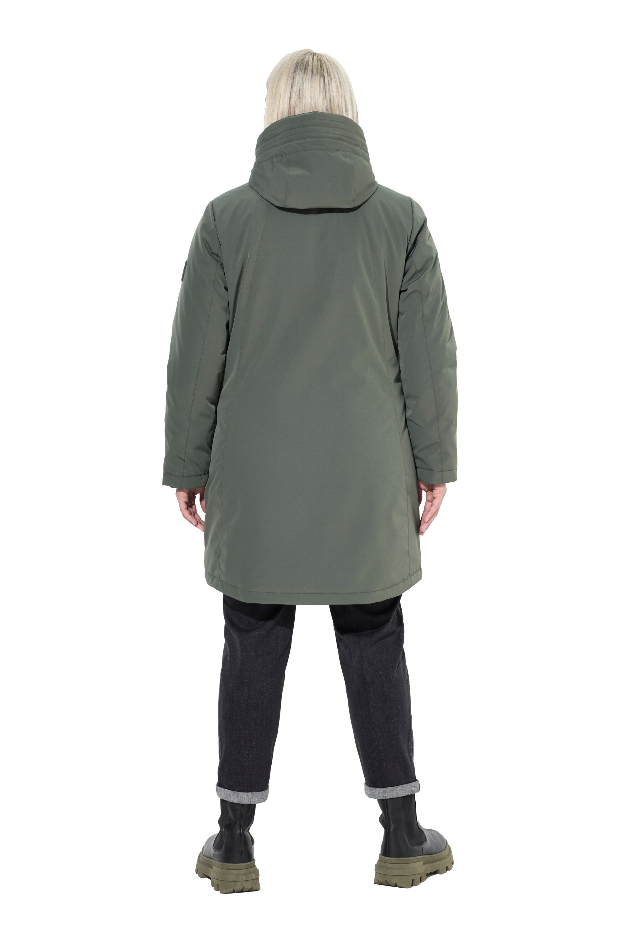 Ulla Popken Functionele mantel in Grijs