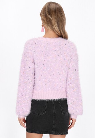 Pull-over IZIA en violet