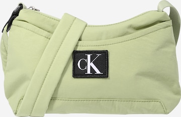 Calvin Klein - Bolso de hombro en verde: frente