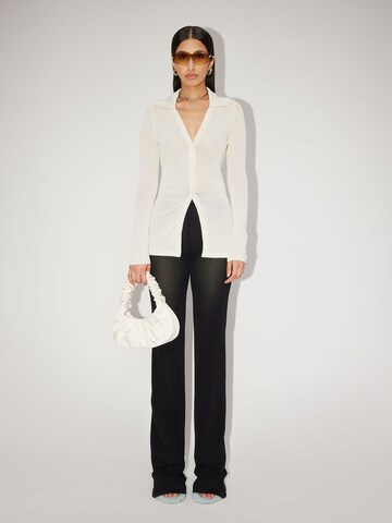 LeGer by Lena Gercke Knit cardigan 'Lanea' in White