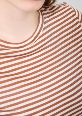 QS - Camiseta en beige