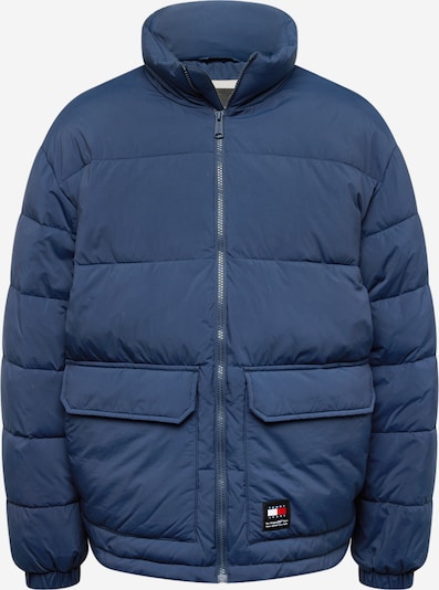Tommy Jeans Winterjas in de kleur Donkerblauw / Rood / Wit, Productweergave