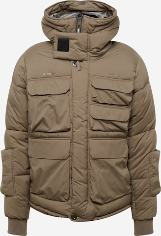 G-Star RAW Between-Season Jacket 'Field' in Brown: front