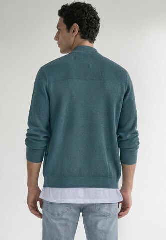 Street One MEN Strickjacke in Blau