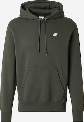 Nike Sportswear Свитшот 'CLUB' в Зеленый: спереди