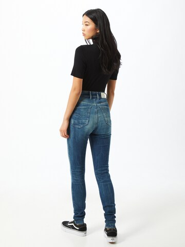 G-Star RAW - Skinny Calças de ganga 'Kafey' em azul