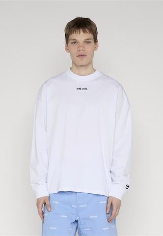 Maglietta 'Like' di Ecko Unlimited in bianco: frontale