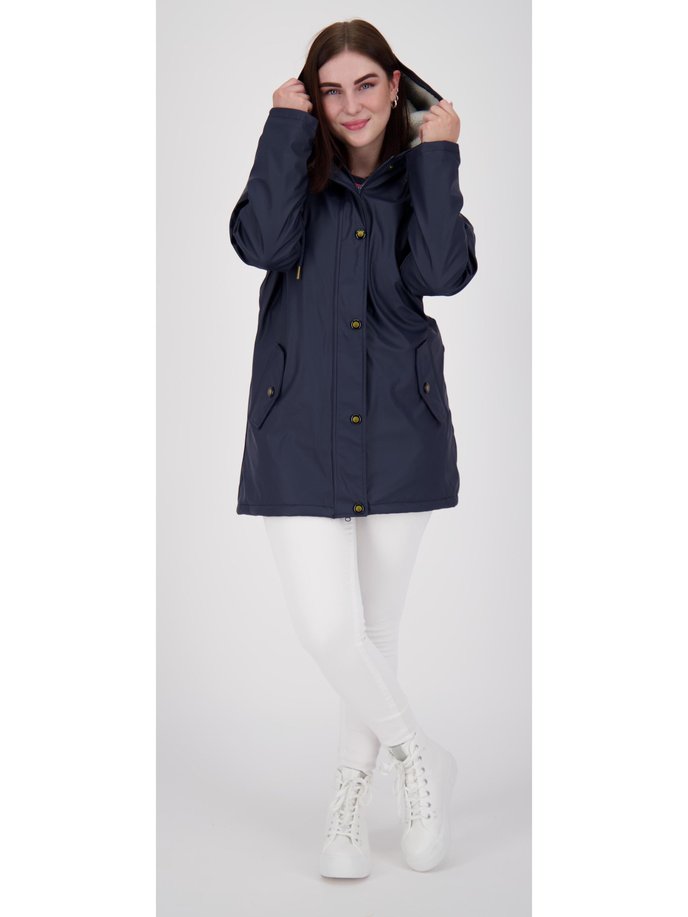 ankerglut Functionele mantel 'Friesennerz II WMN' in Blauw