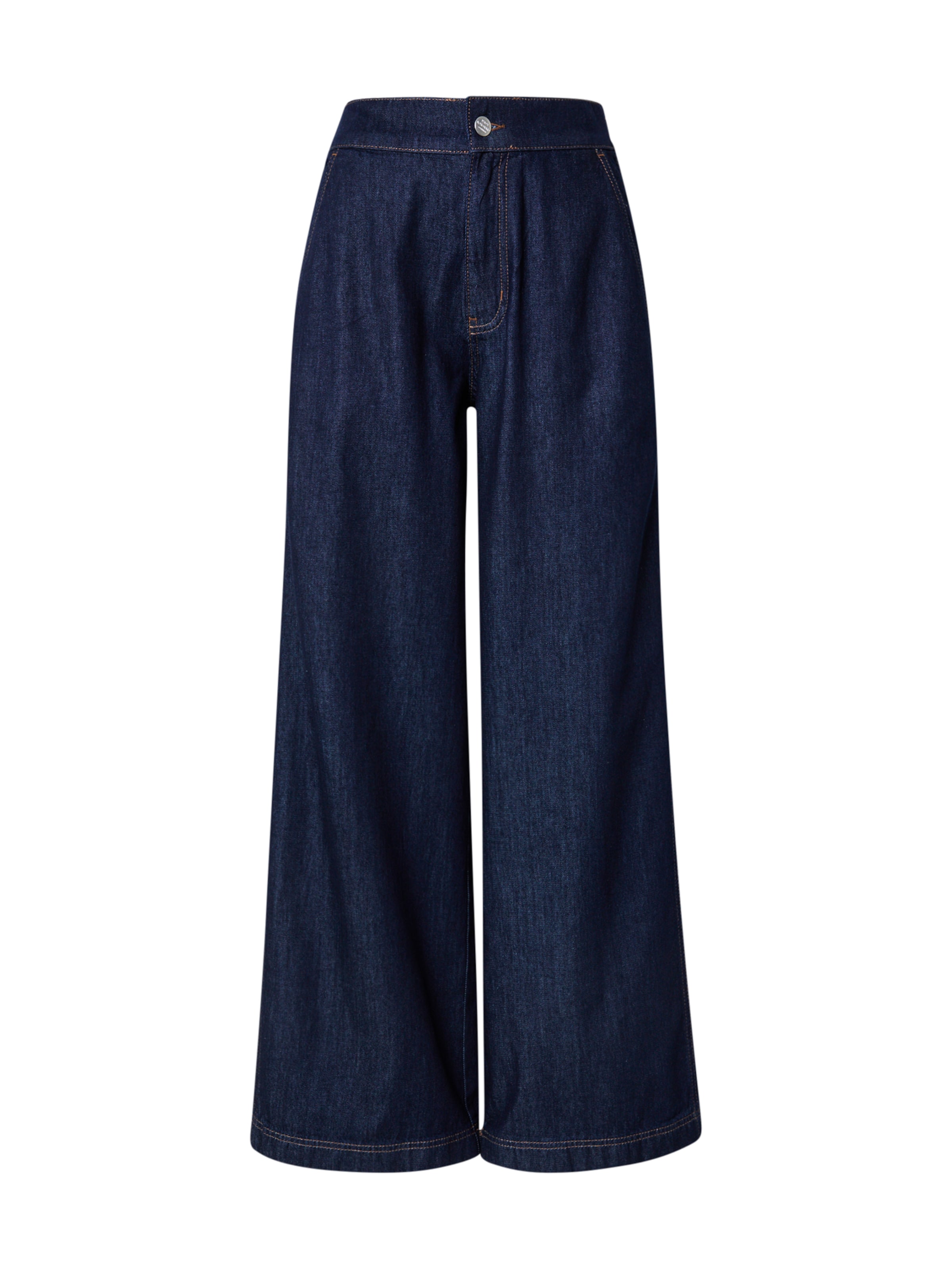 MADS NORGAARD COPENHAGEN Wide Leg Jeans i blå: forside