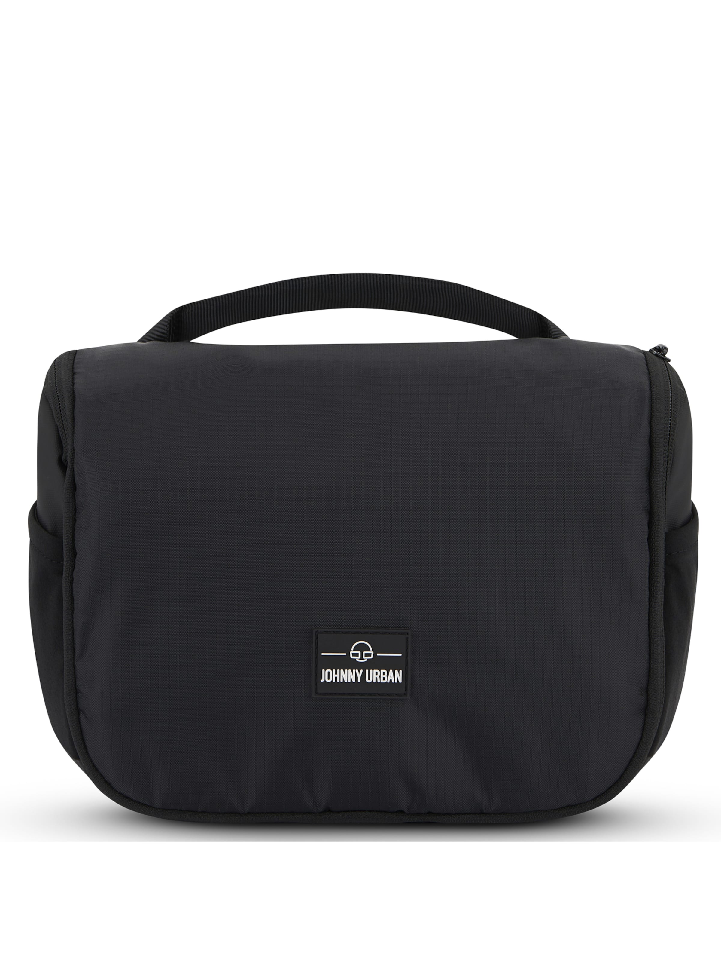 Johnny Urban Toilettaske 'Logan' i sort: forside