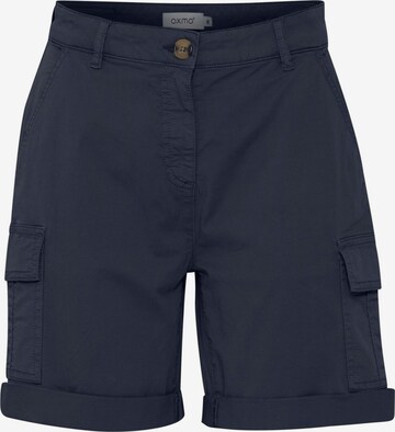 Oxmo Regular Cargo Pants 'Chanice' in Blue: front