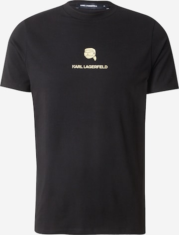 Karl LagerfeldMajica - crna boja: prednji dio