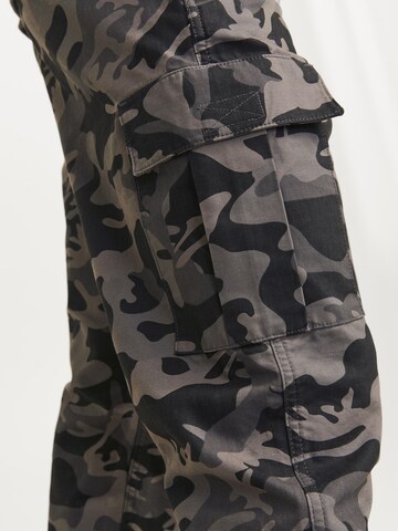JACK & JONES Loosefit Cargobroek in Grijs
