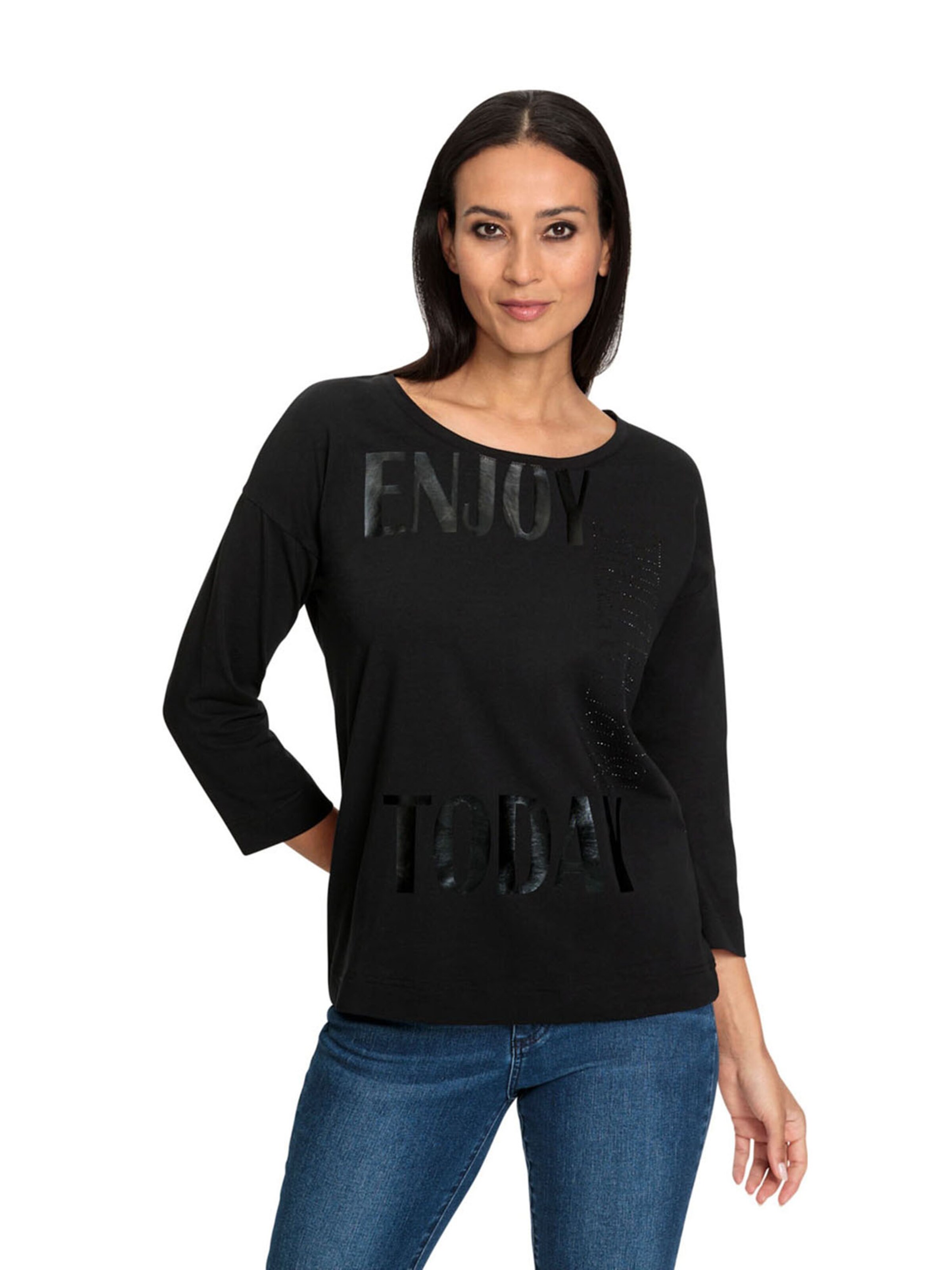 heine Koszulka w kolorze czarny: przód