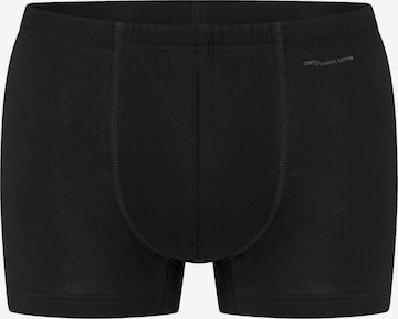 Mey Boxer shorts 'Casual Cotton' in Black: front