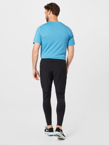 NIKE Slimfit Sportovní kalhoty – černá