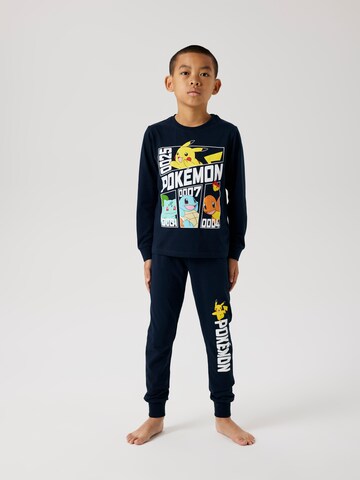 NAME IT Pyjamas 'Pokemon' i svart: framsida