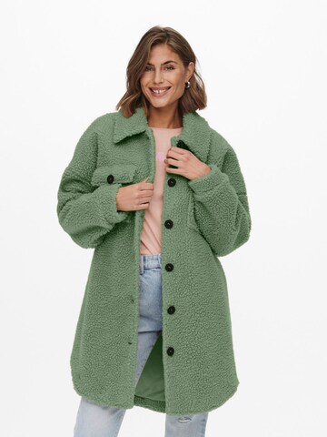 ONLY Between-Seasons Coat 'Camilla' in Green: front