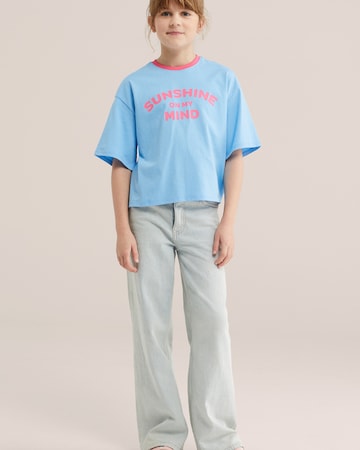 WE Fashion - Camiseta en azul