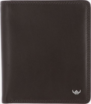 Porte-monnaies 'Polo' GOLDEN HEAD en marron : devant
