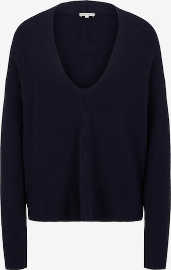 TOM TAILOR Pull-over en bleu nuit, Vue avec produit