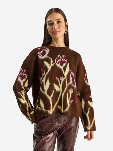 Bianco LucciPulover 'Pullover' - smeđa boja