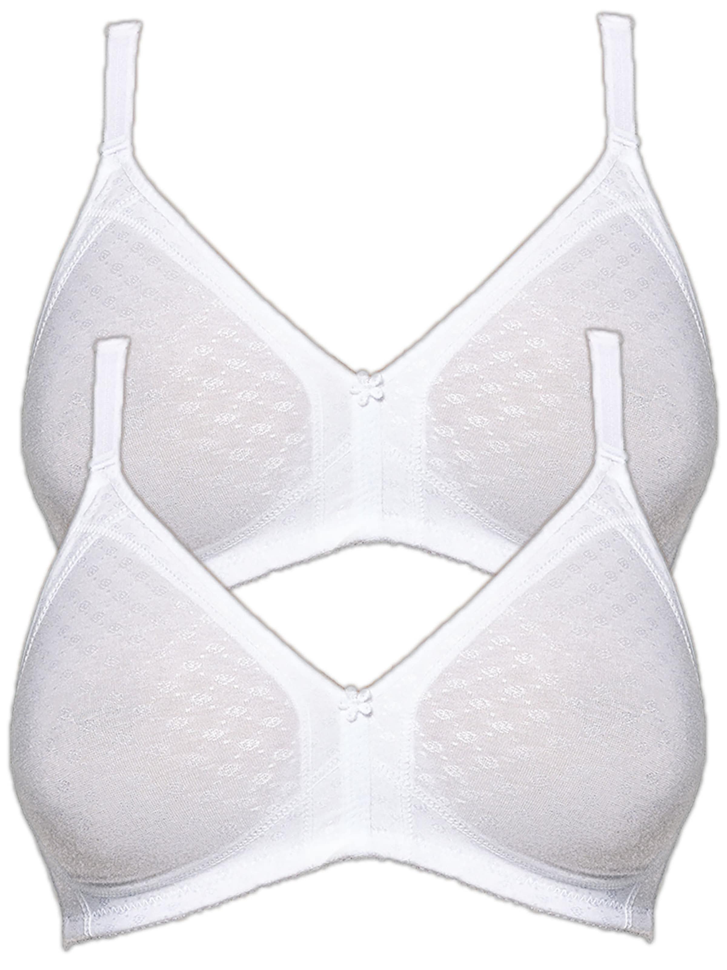 SUSA Bra 'Topsy' in White: front