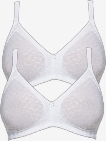 SUSA Bra 'Topsy' in White: front