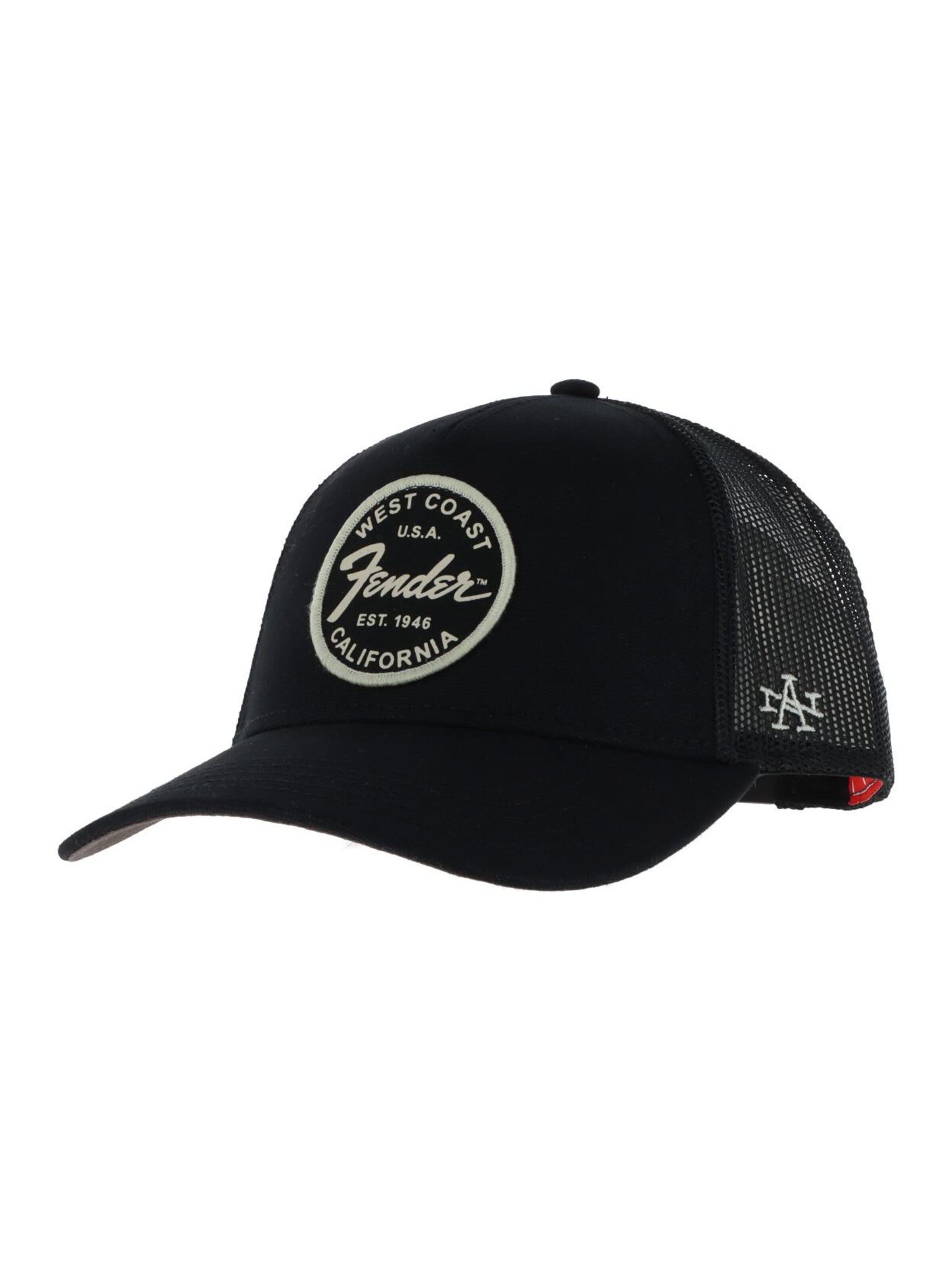 American Needle Cap in Black: front