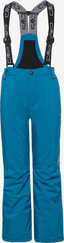 CMP Regular Workout Pants 'Salopette' in Blue: front